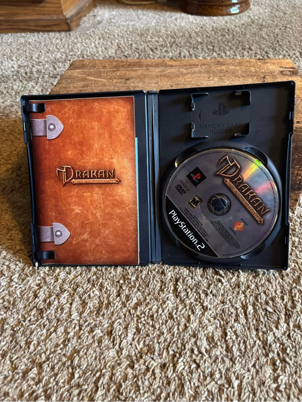 Sony PlayStation 2 Drakan: The Ancients' Gate – Orange Dragon Cover Art